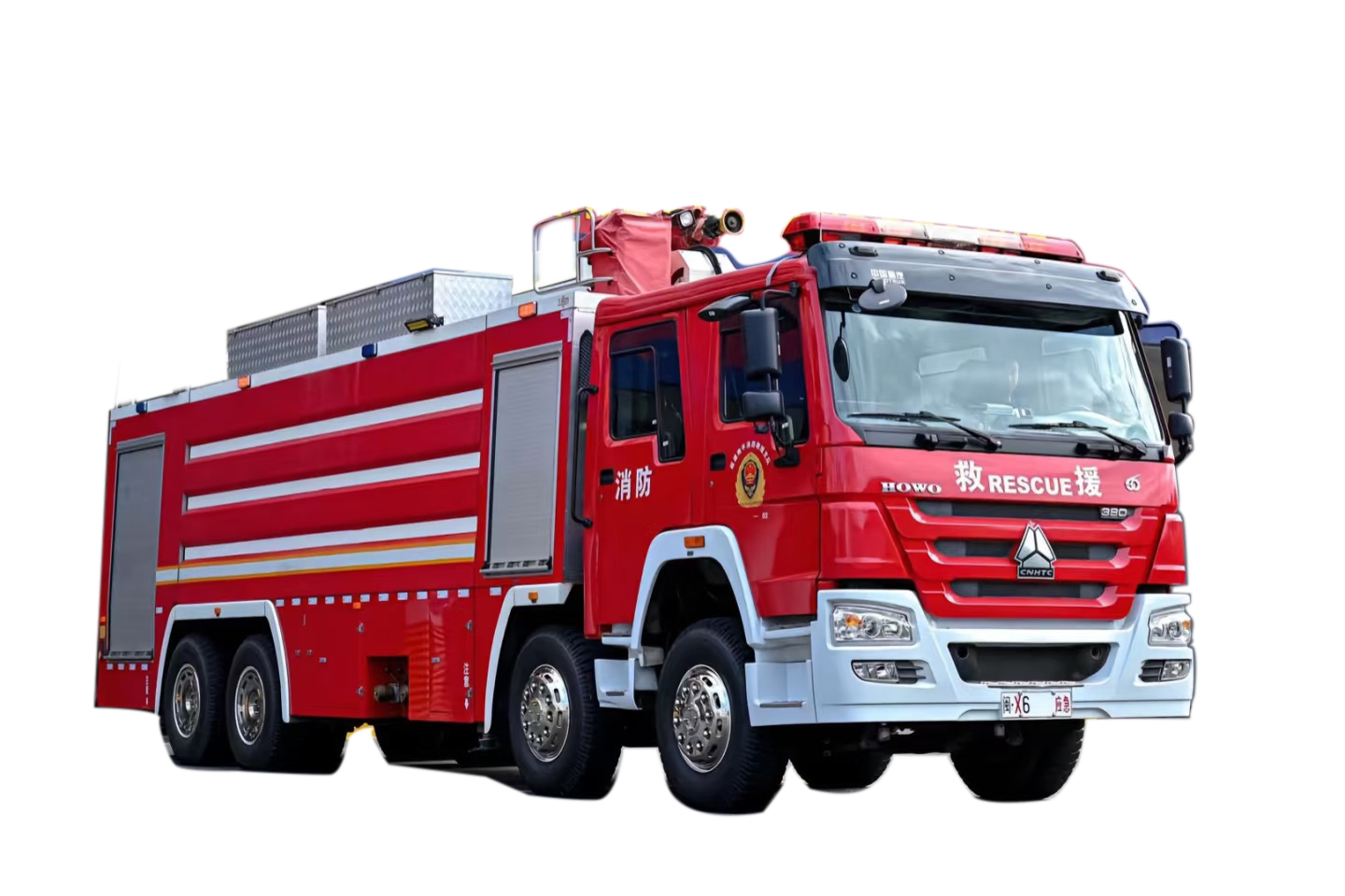 Water Tank Fire Truck Upper Assembly