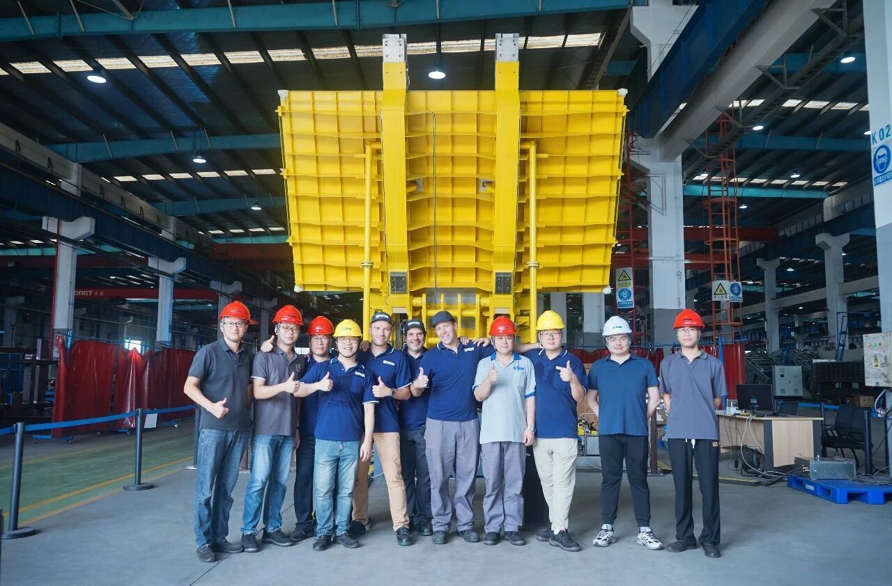CNIM China Delivers Landmark Nuclear Power Plant Drawbridge