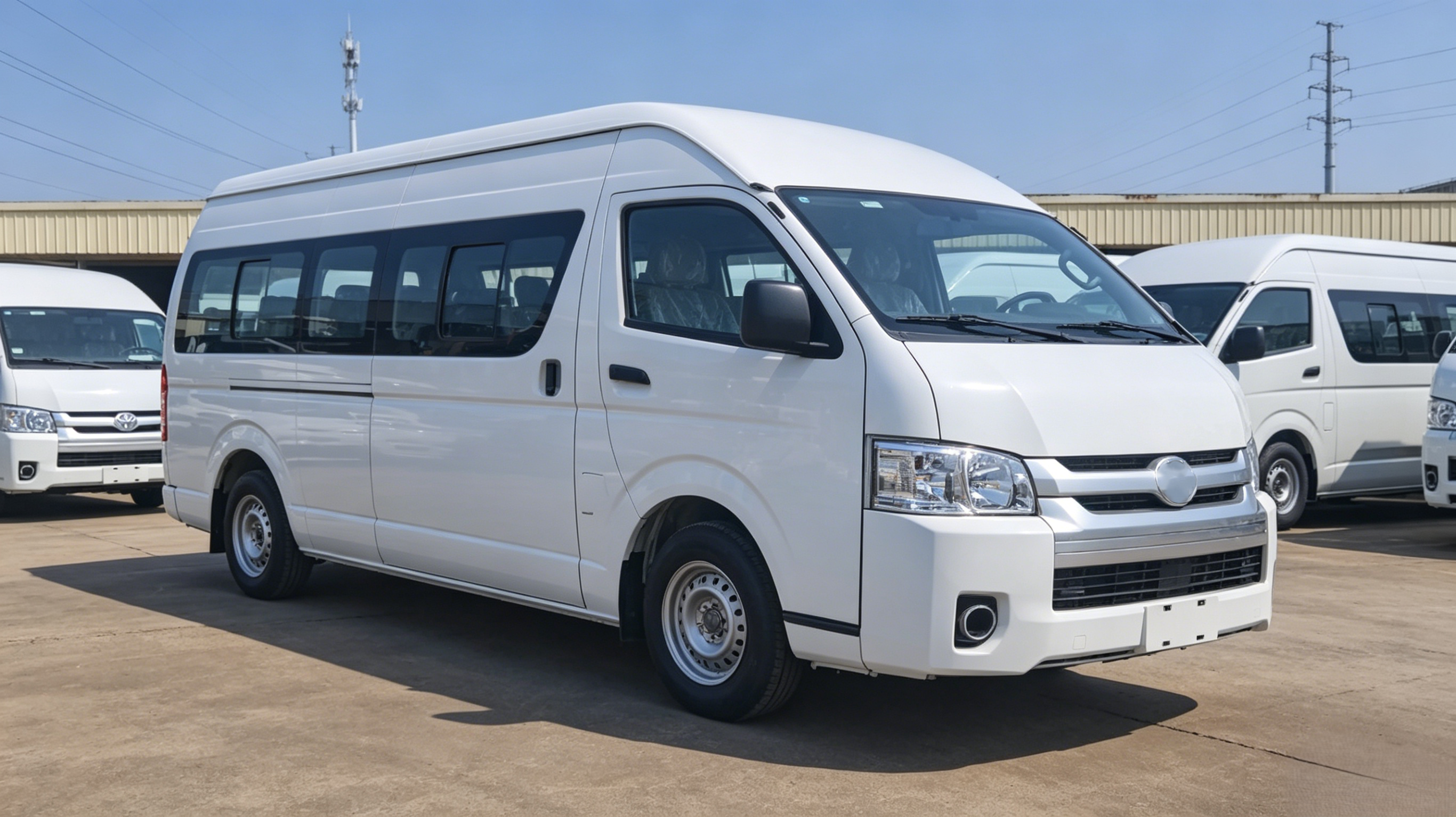 5.4m electric passenger van